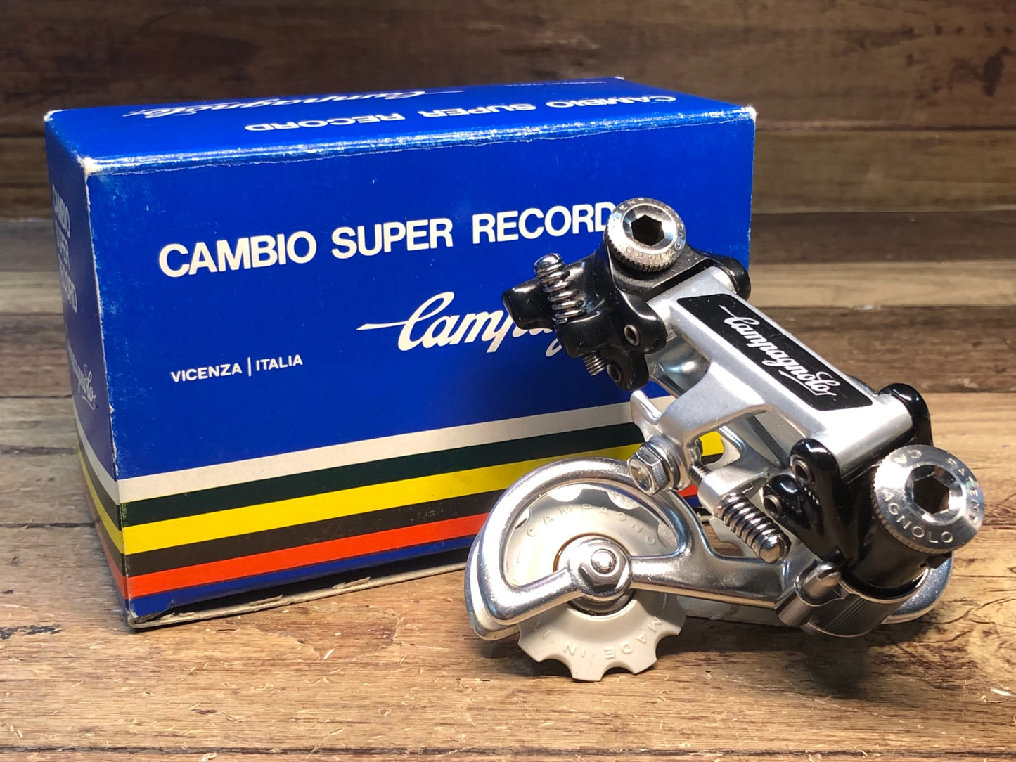 HQ944 カンパニョーロ CAMPAGNOLO スーパーレコード SUPER RECORD リアディレイラー 新品未使用 箱入り