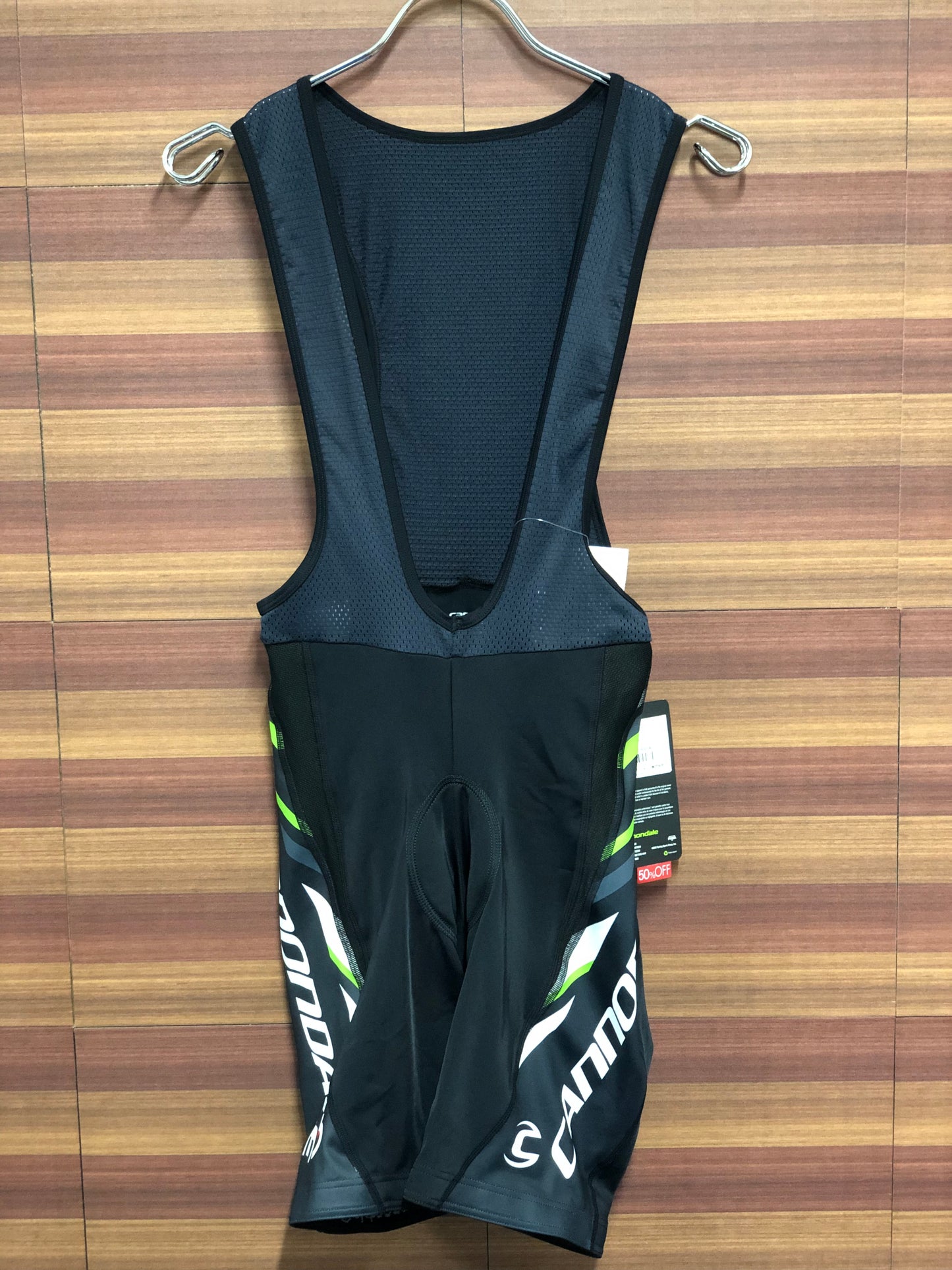 GI185 キャノンデール CANNONDALE CFR TEAM BIB SHORT ビブショーツ S 黒