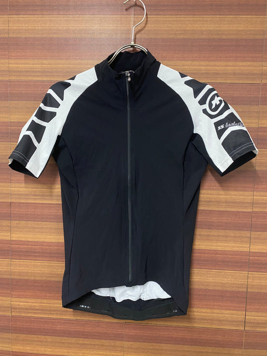 FQ102 アソス Assos 半袖サイクルジャージ S 黒白 レディース