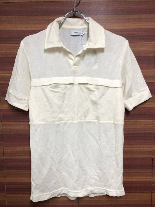 HM142 ラファ Rapha クラシックポロ CLASSIC POLO 半袖 XS 擦れ 削れ