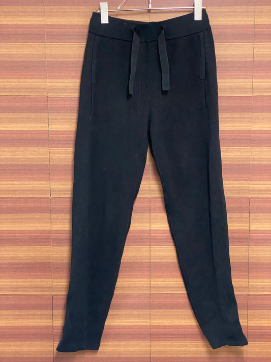 GG922 ラファ Rapha ウーマンズトランスファースウェットパンツ WOMEN'S TRANSFER SWEATPANTS 黒 XXS