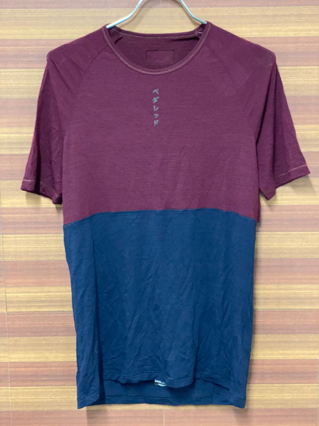 GW826 ペダレッド PEdAL ED 半袖 Tシャツ サイクルシャツ 赤 紺 S