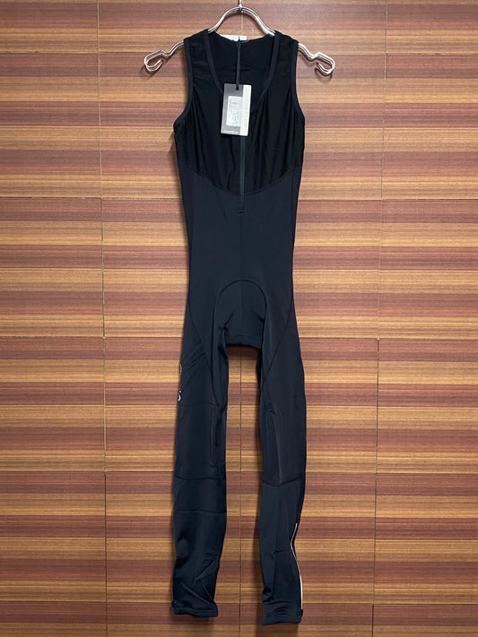 HO272 リベロ RIVELO MONSAL THERMAL BIB TIGHTS ビブタイツ 黒 S レディース