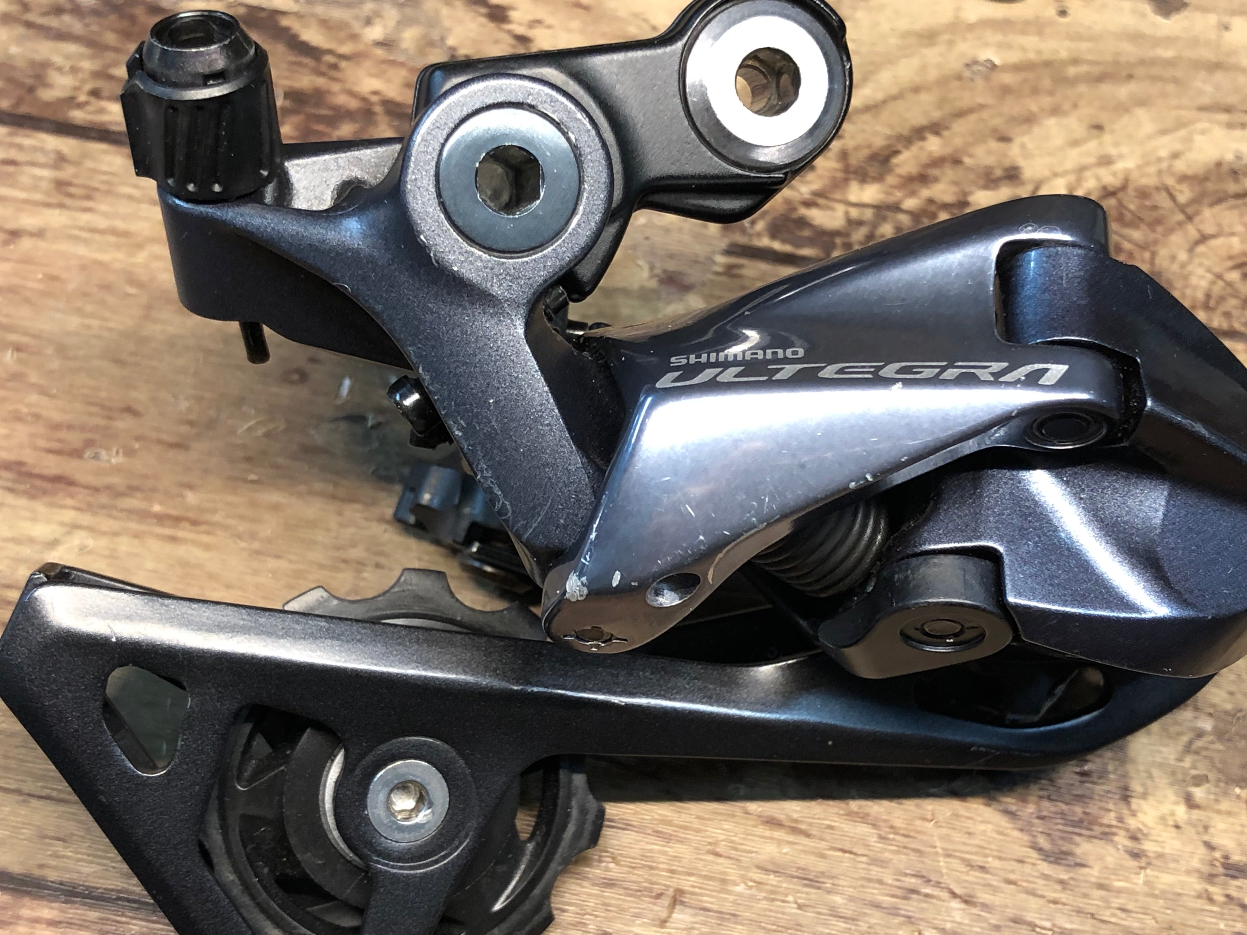 HD155 シマノ SHIMANO アルテグラ ULTEGRA R8000系 変速3点セット STIレバー 前後ディレイラー 直付け ショートケージ  リムブレーキ