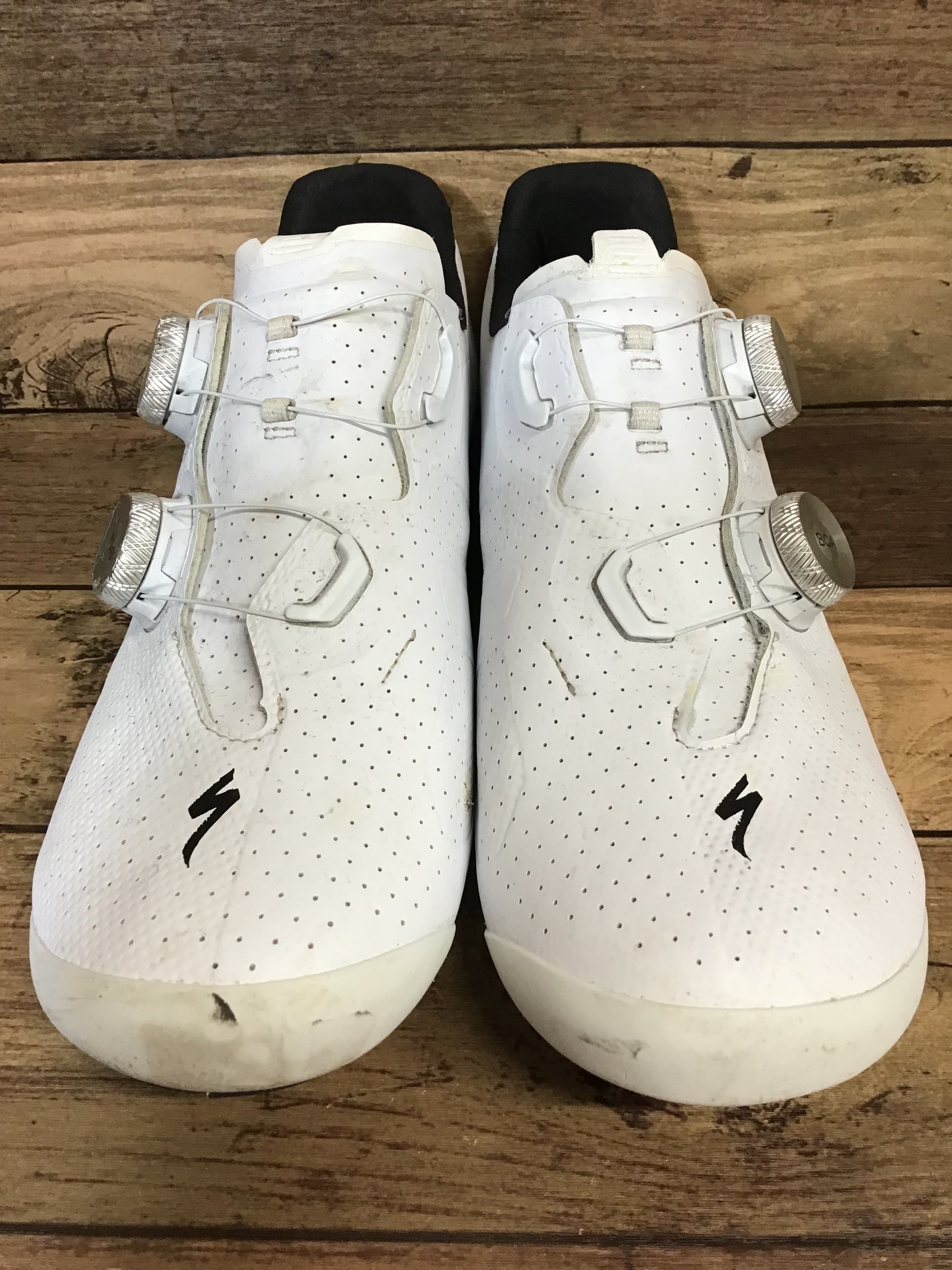 HK193 スペシャライズド SPECIALIZED S-WORKS TORCH RD SHOE ビンディングシューズ WHT 41.5