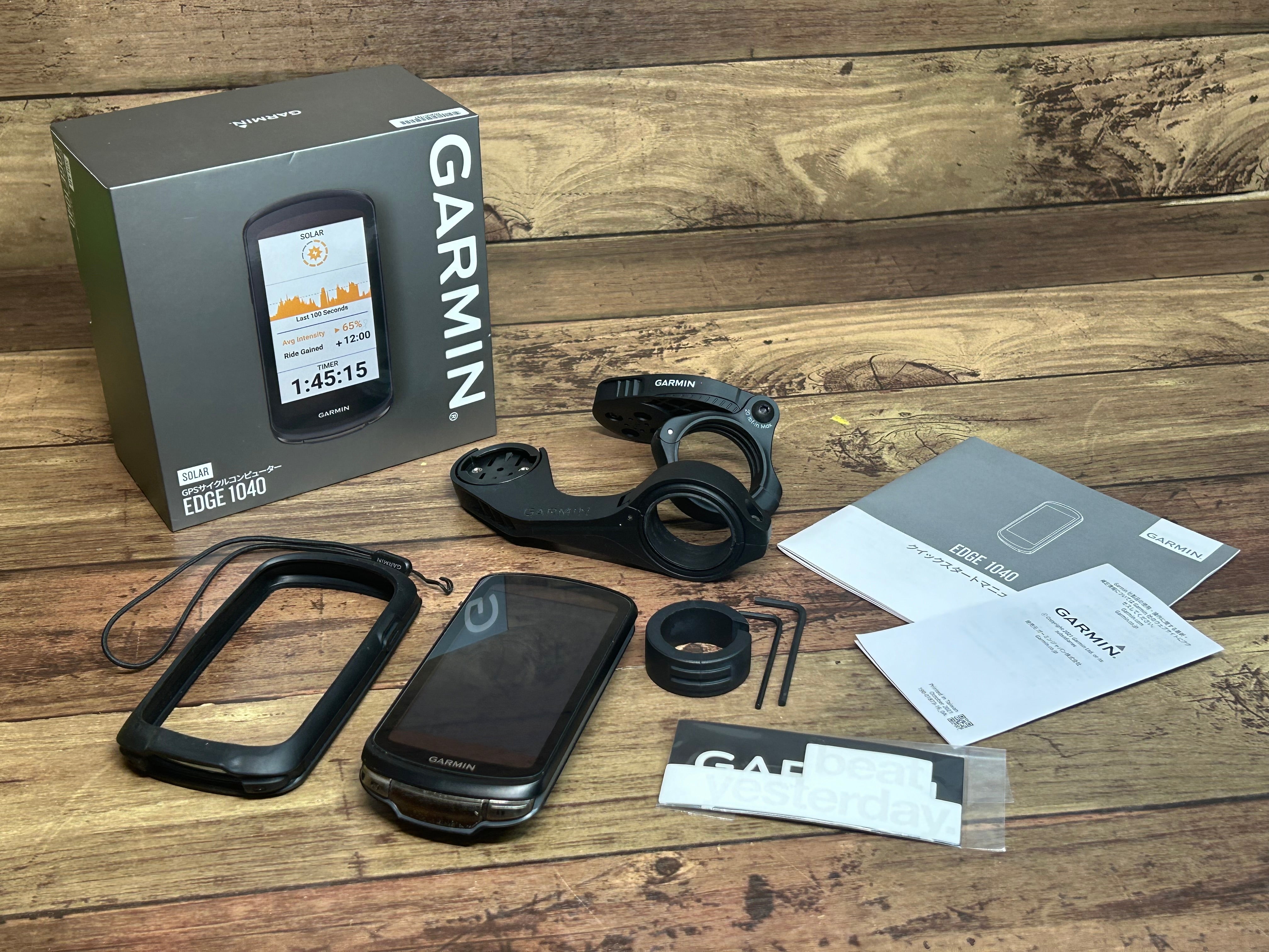 HG997 ガーミン GARMIN エッジ EGDE 1040 SOLAR サイクルコンピューター ※箱、付属品あり