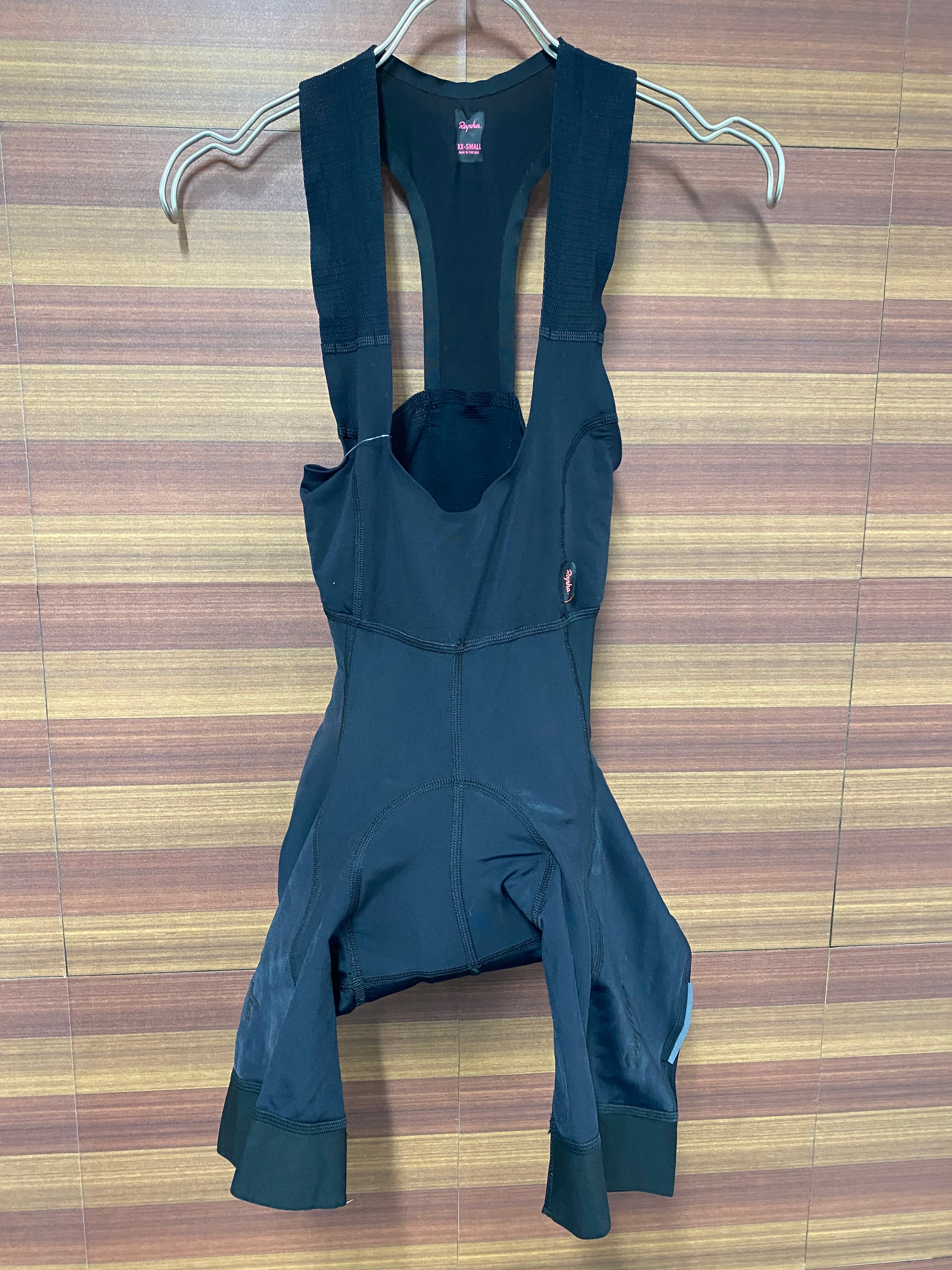 FQ153 ラファ Rapha スープレスサーマルビブショーツ SOUPLESSE THERMAL BIB SHORTS 黒 XXS 裏起毛