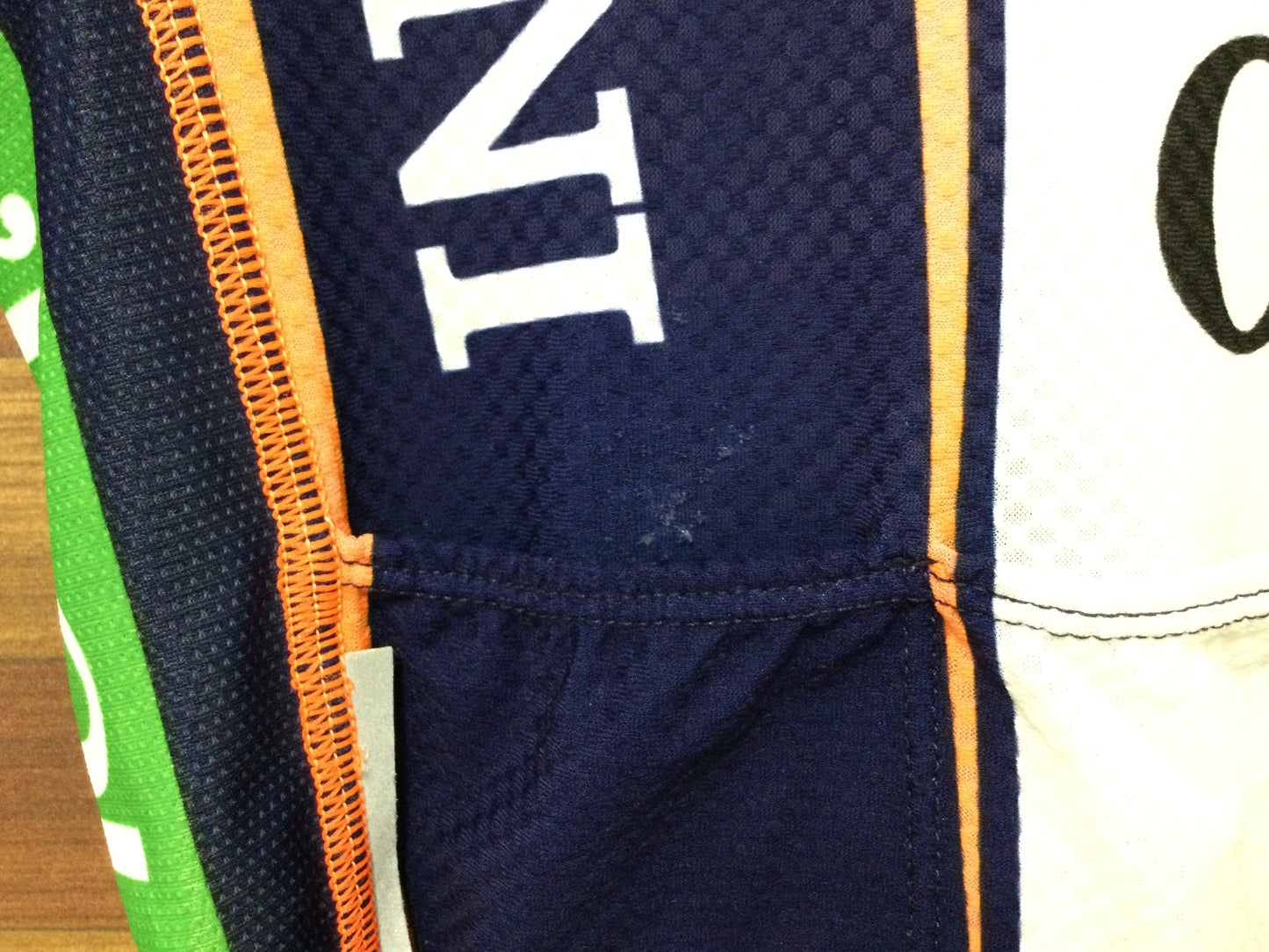 GP092 MS TINA 半袖サイクルジャージ NIPPO オレンジ 紺 XS