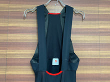 画像をギャラリービューアに読み込む, GW871 カステリ CASTELLI ロッソコルサ ROSSO CORSA ビブタイツ 黒 XL 裏起毛 ※スレ
