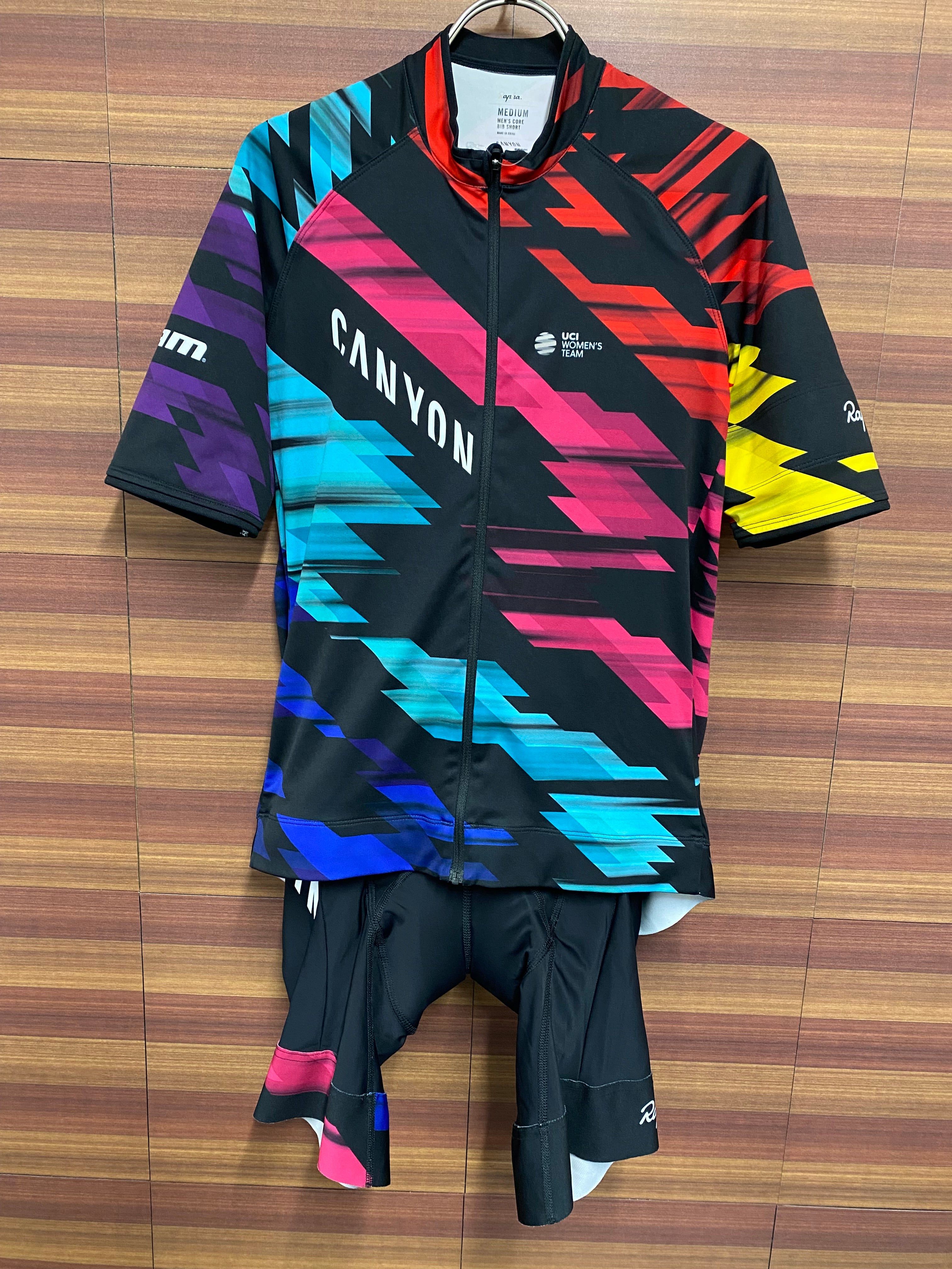 GI809 ラファ Rapha コア Core Canyon SRAM チーム 半袖 サイクル