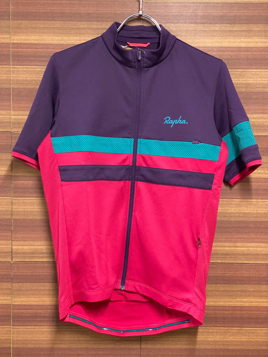 HP338 ラファ Rapha BREVET LIGHT WEIGHT JERSEY 半袖 紫 ピンク M