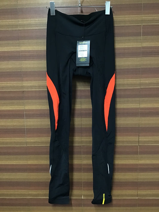 HO293 マビック MAVIC AKSIUM THERMO TIGHTS レーサータイツ M 黒 裏起毛