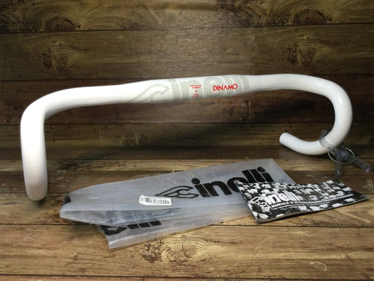 HC091 チネリ Cinelli ダイナモ DINAMO アルミ ドロップハンドル 黒 440mm Φ31.8