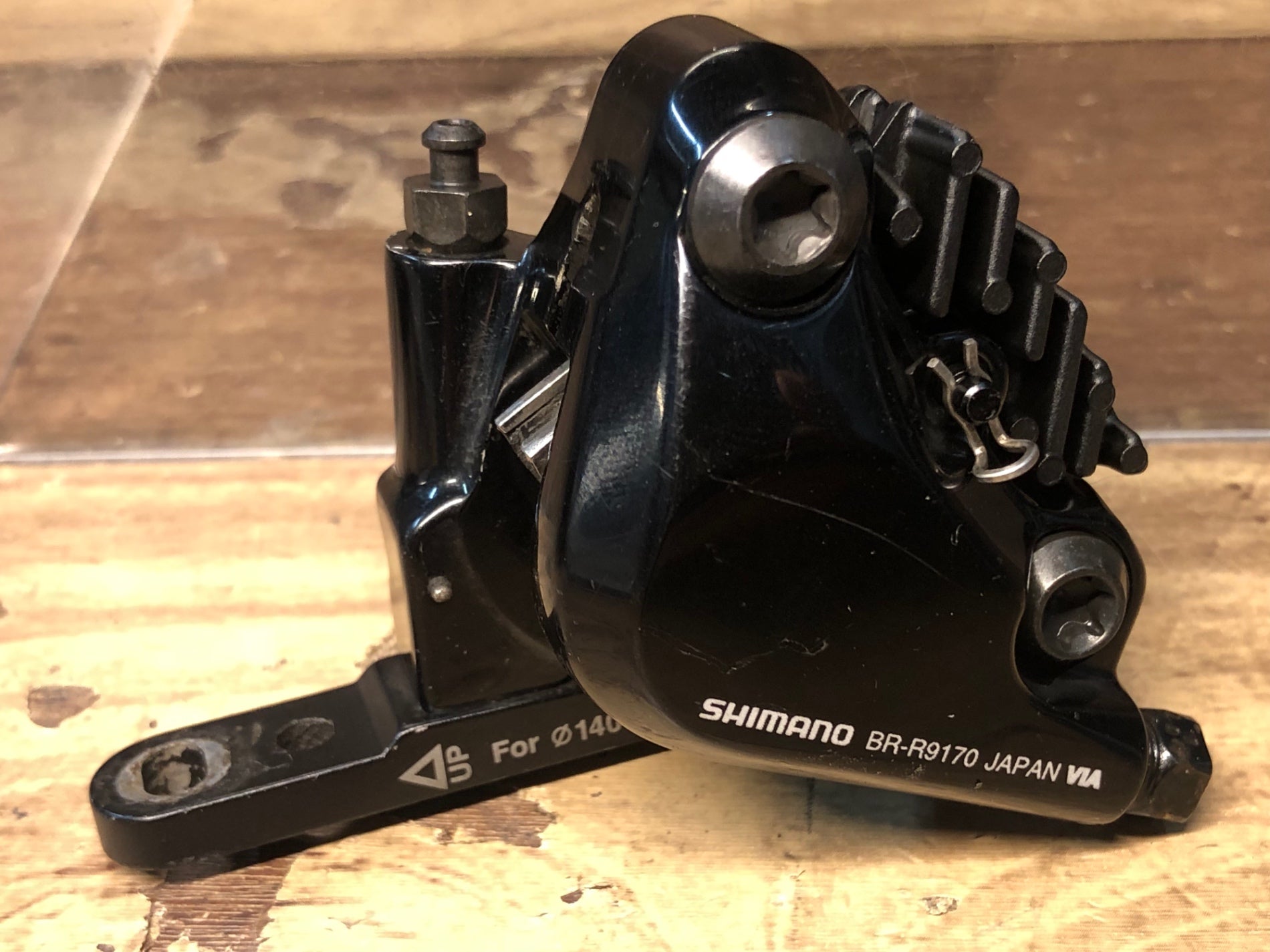 HG772 シマノ SHIMANO デュラエース DURA-ACE BR-R9170 ディスクブレーキキャリパー 前後セット ※使用感あり、傷あり