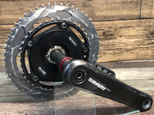 画像をギャラリービューアに読み込む, FM963 スラム SRAM SRM パワーメーター クランク 53/39T 130BCD 10S 172.5mm GXP 動作確認不可
