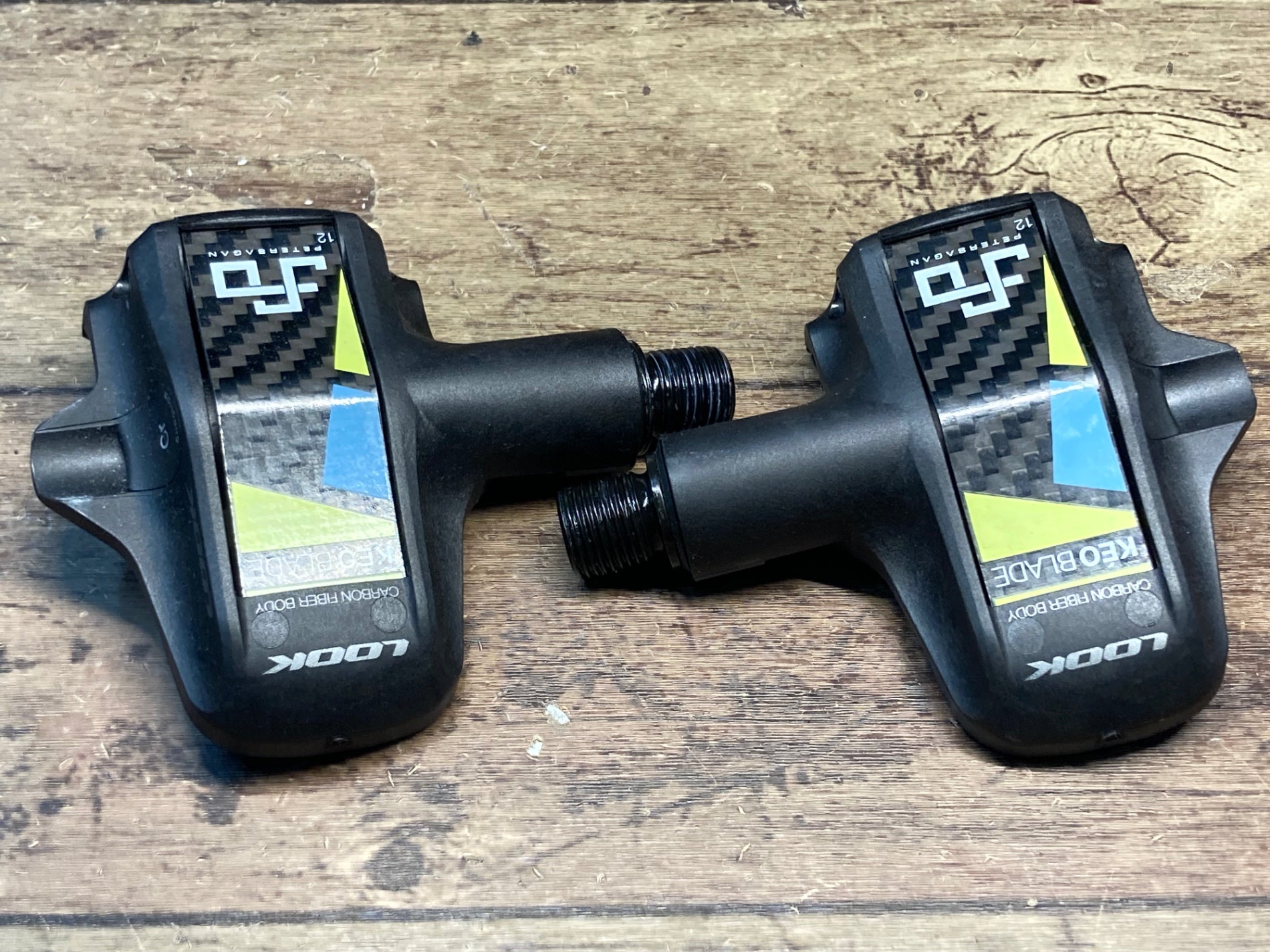 HP264 ルック LOOK ケオ KEO BLADE 2 ビンディングペダル クロモリ PETER SAGAN ※軸回転良