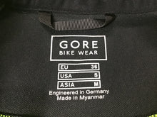 画像をギャラリービューアに読み込む, GE027 ゴアバイクウェア GORE BIKE WEAR 長袖サイクルジャケット 黒 M GORE WINDSTOPPER
