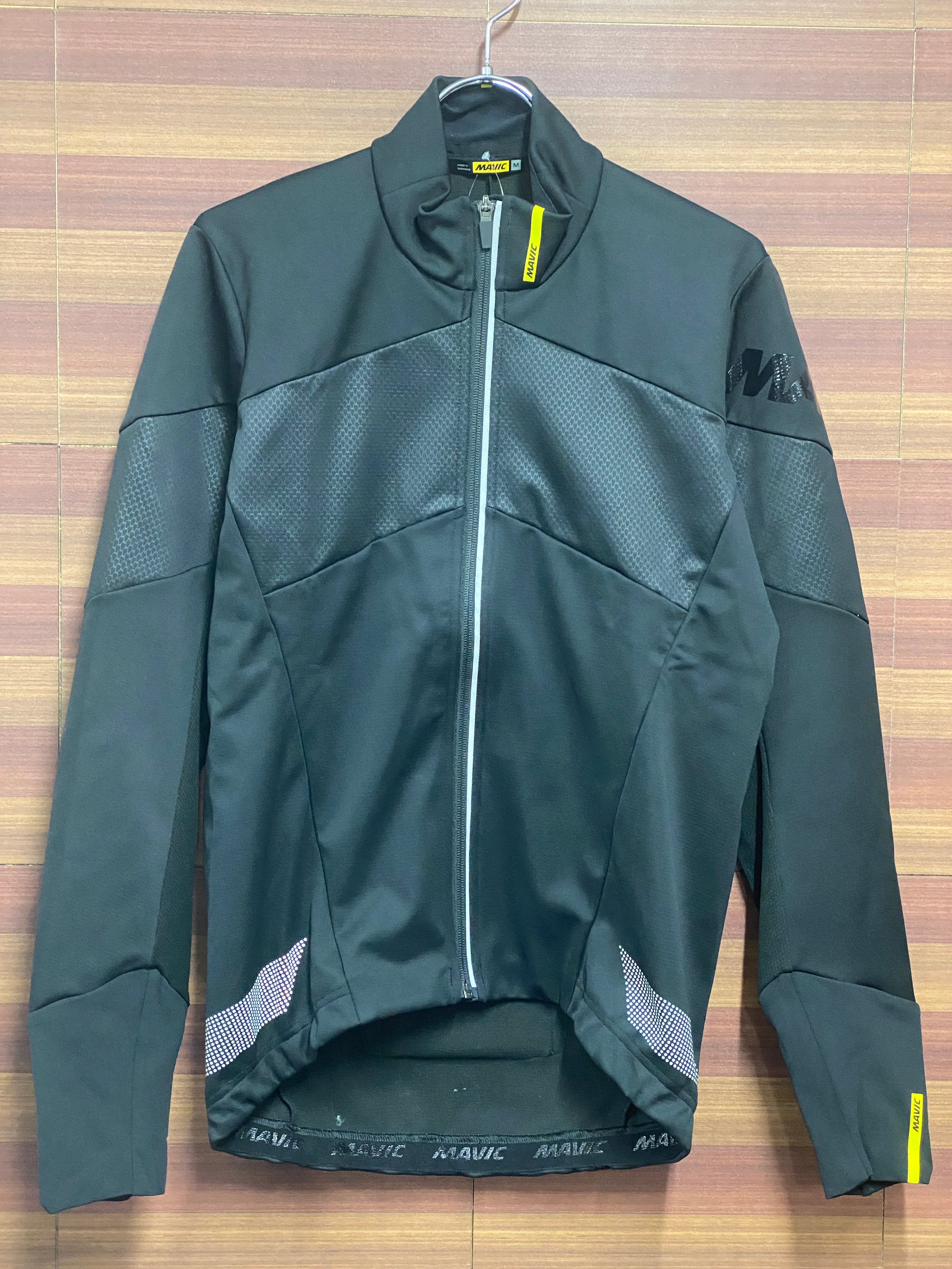 HO295 マビック MAVIC COSMIC THERMO JACKET 長袖サイクルジャケット 黒 M 裏起毛