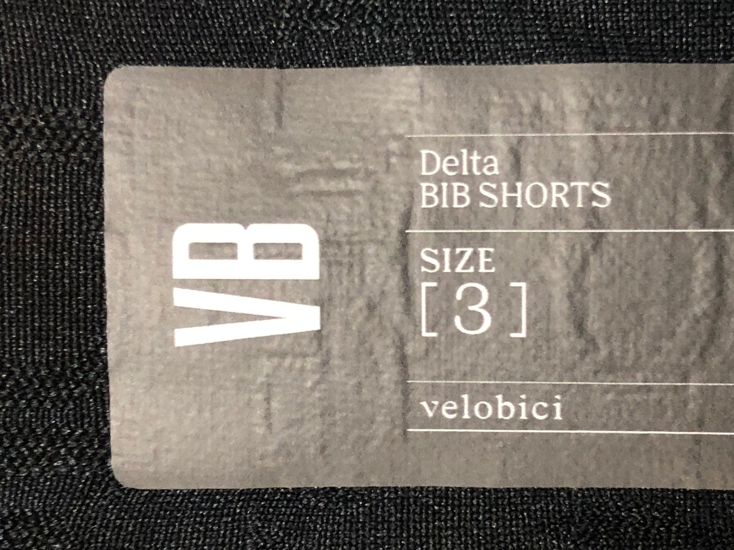 HM246 VELOBICI ヴェロビチ Delta Bib Shorts ビブショーツ Black/Seaform S