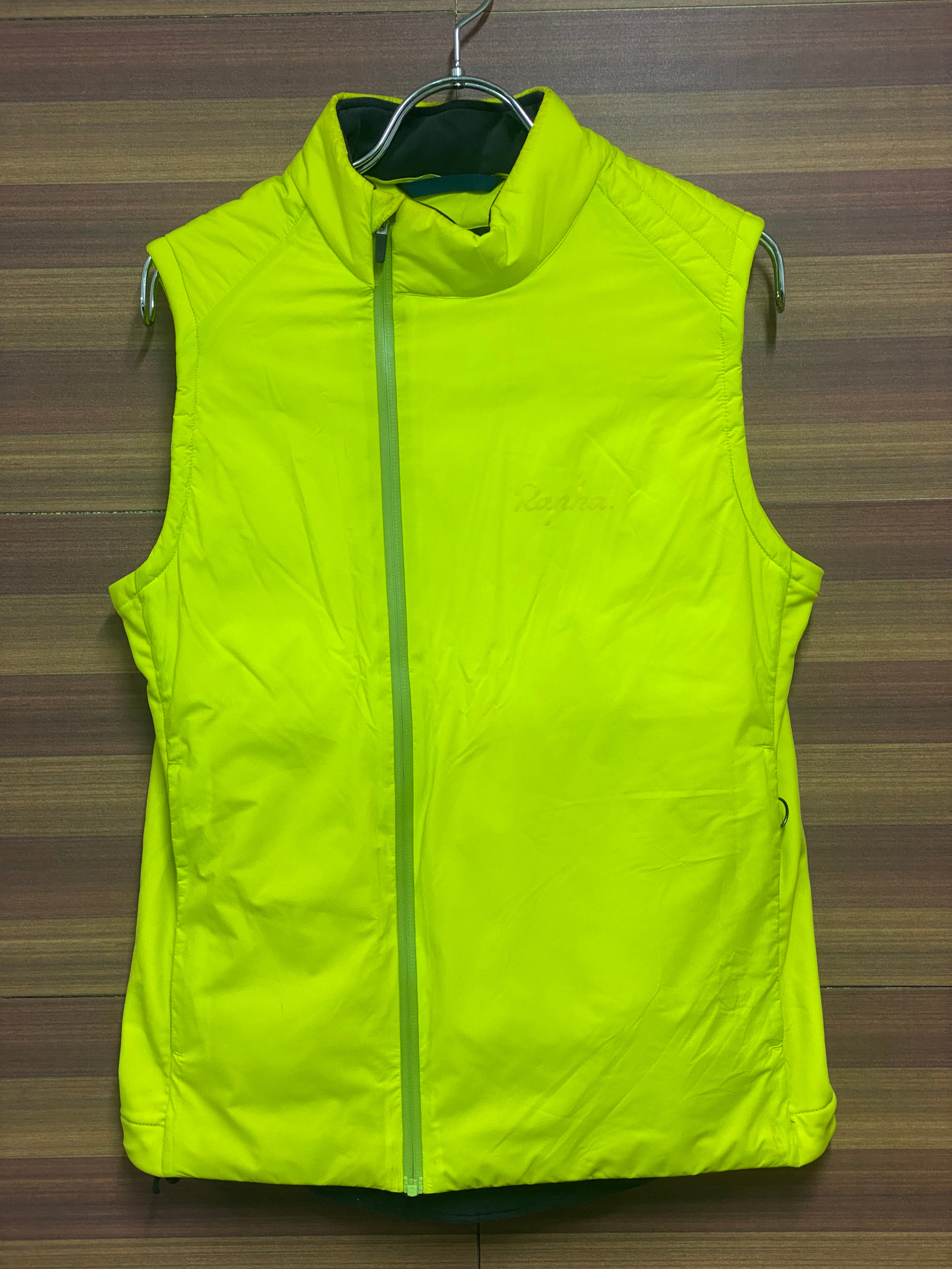 HL212 ラファ Rapha TRANSFER GILET 黄 S