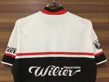 画像をギャラリービューアに読み込む, GC827 ウィリエール WILIER カステリ CASTELLI 半袖サイクルジャージ 赤 白 M
