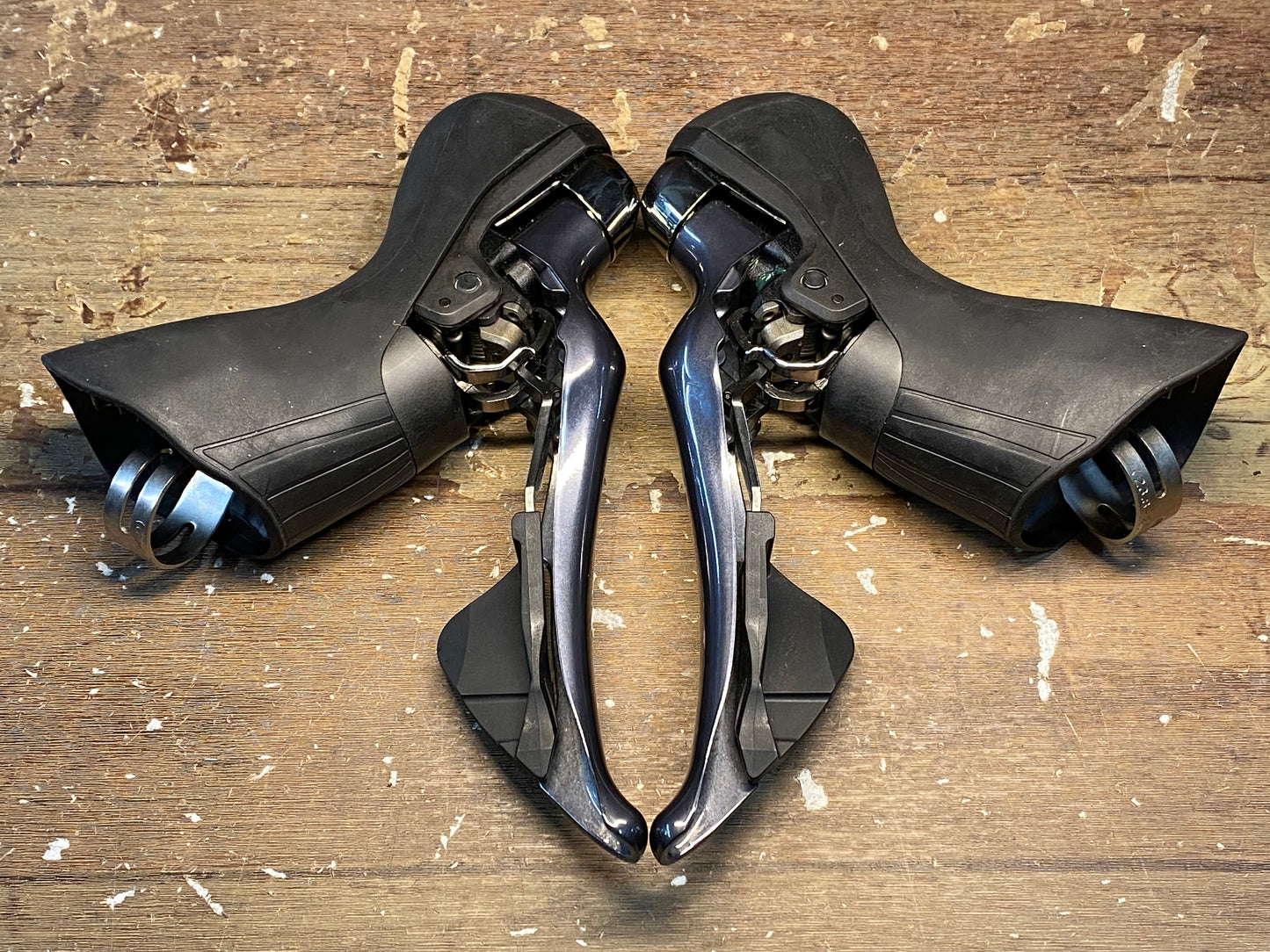 GZ565 シマノ SHIMANO アルテグラ ULTEGRA ST-R8025 STIレバー 2×11S 油圧 前後セット