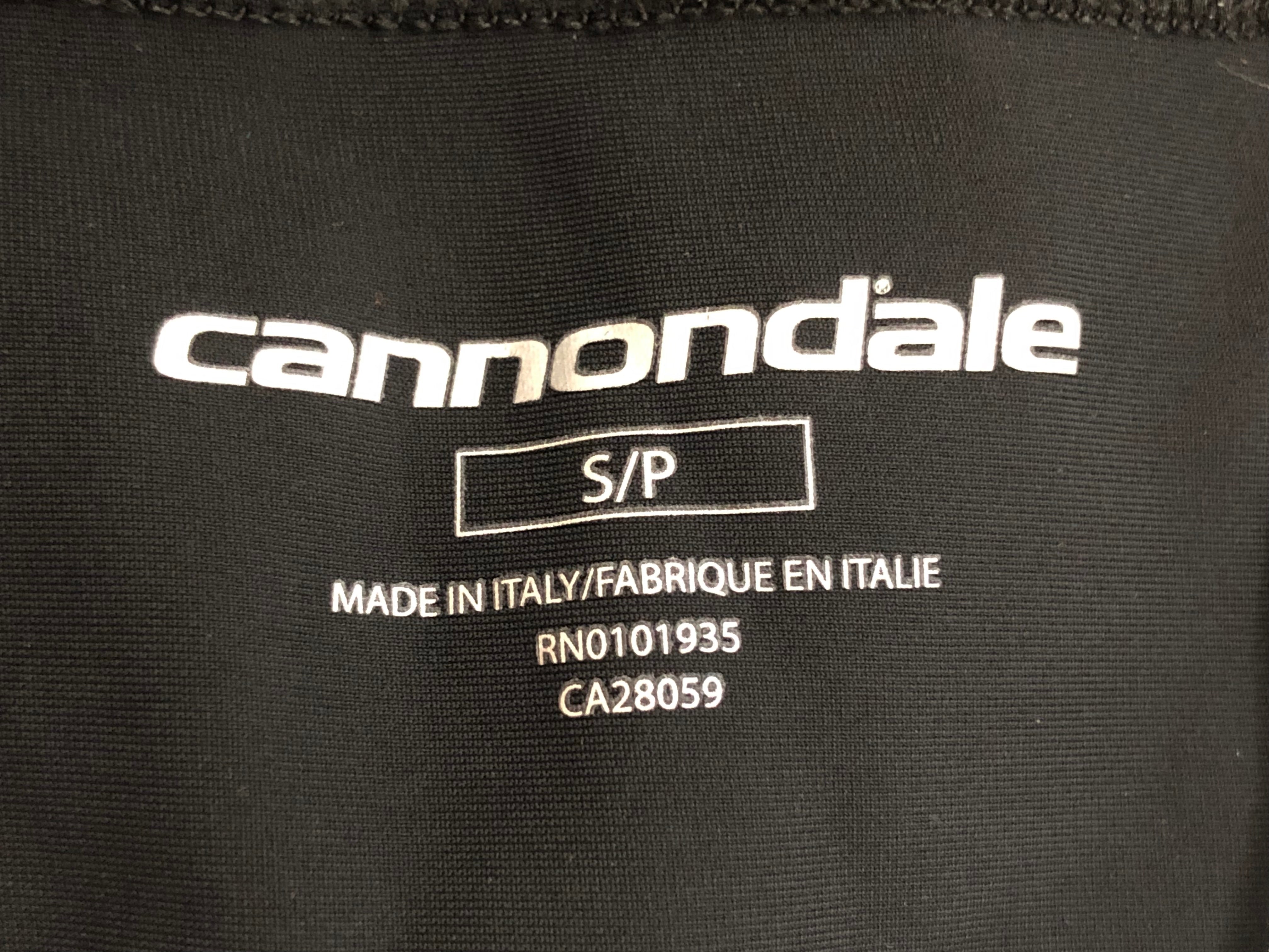 GI185 キャノンデール CANNONDALE CFR TEAM BIB SHORT ビブショーツ S 黒