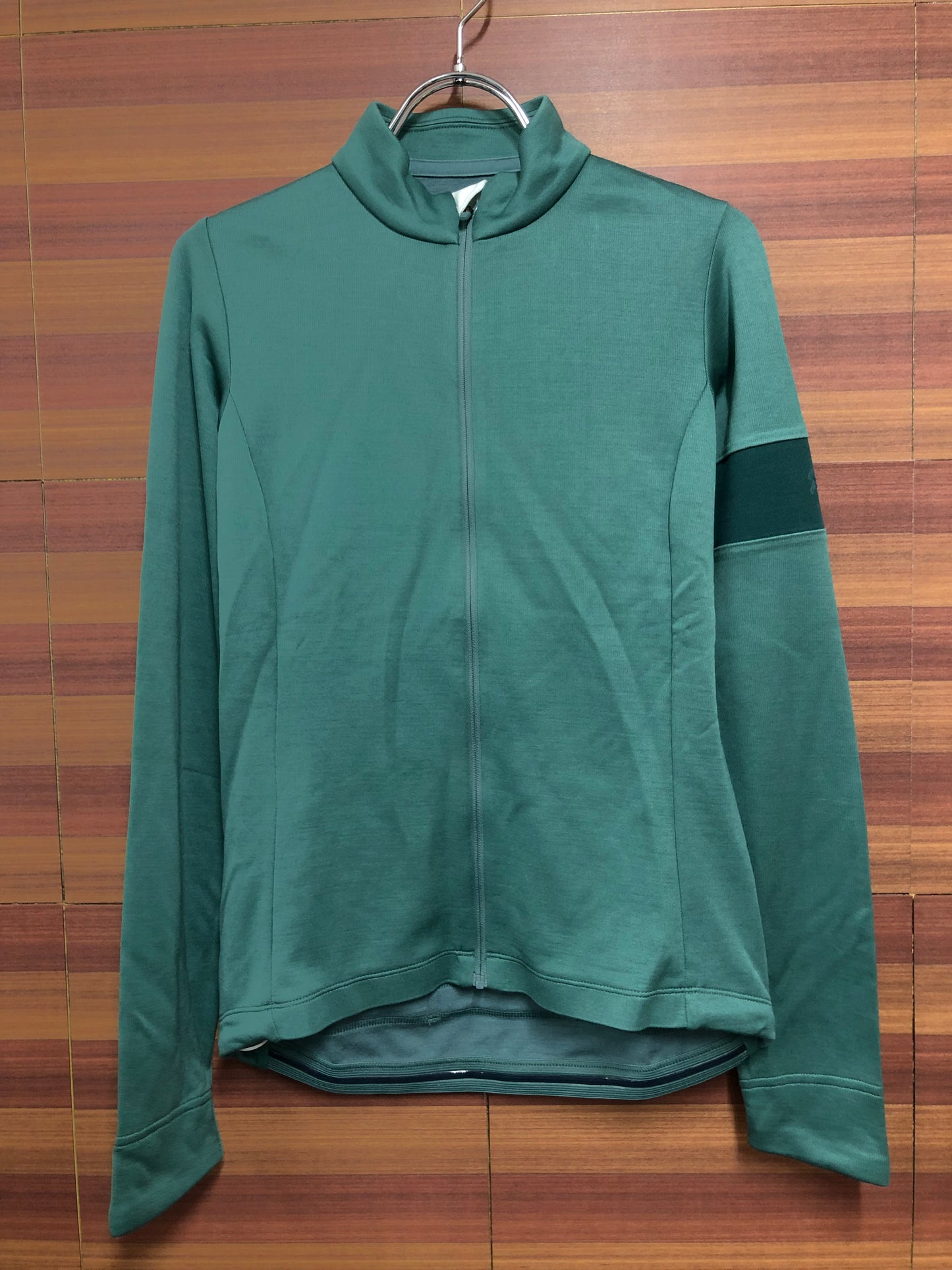 HN098 ラファ Rapha ウーマンズロングスリーブクラシックジャージ WOMEN'S LONG SLEEVE CLASSIC JERSEY 緑 S