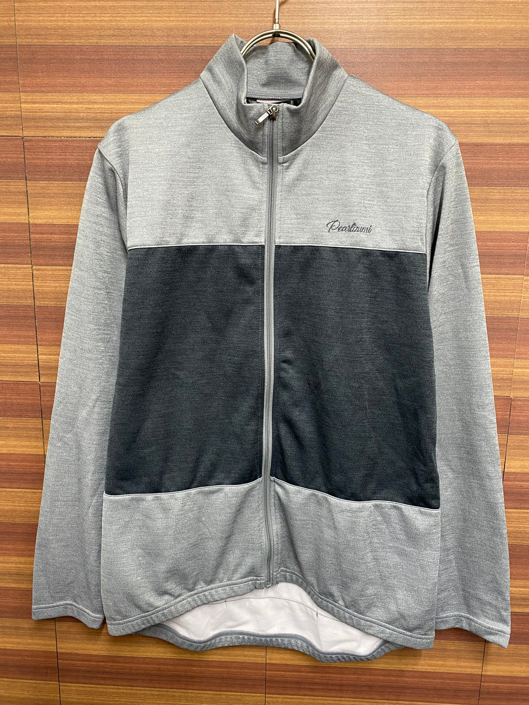 GT241 パールイズミ PEARL iZUMi 長袖 サイクルジャージ グレー M 裏起毛