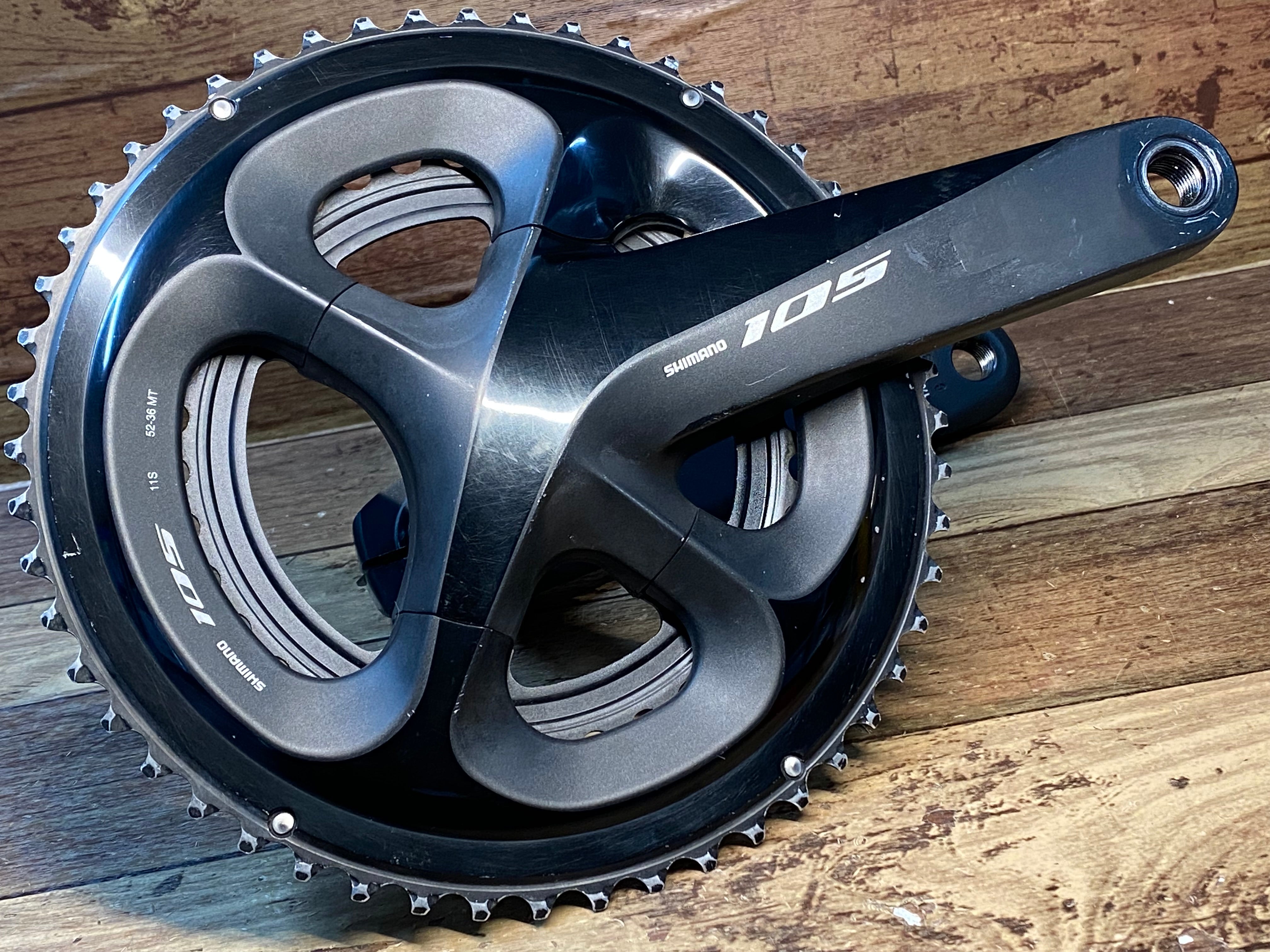 HL176 シマノ SHIMANO 105 FC-R7000 170mm 52-36T クランクセット ...