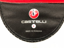 画像をギャラリービューアに読み込む, GX548 カステリ castelli 裏起毛 サイクルジャケット 黒 L 使用感あり
