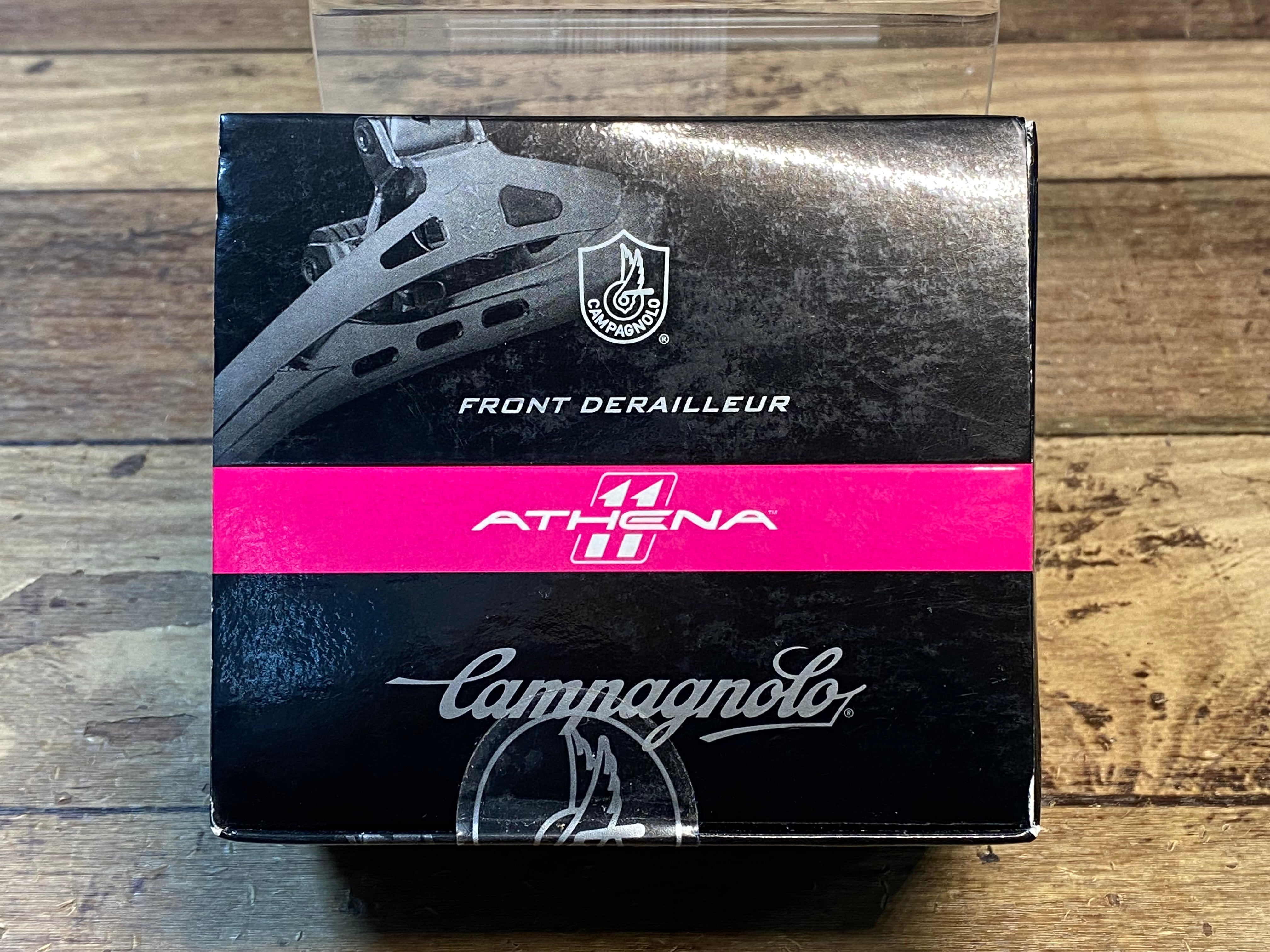 HL871 カンパニョーロ CAMPAGNOLO アテナ ATHENA フロントディレイラー 直付け 2S シルバー 新品 未使用