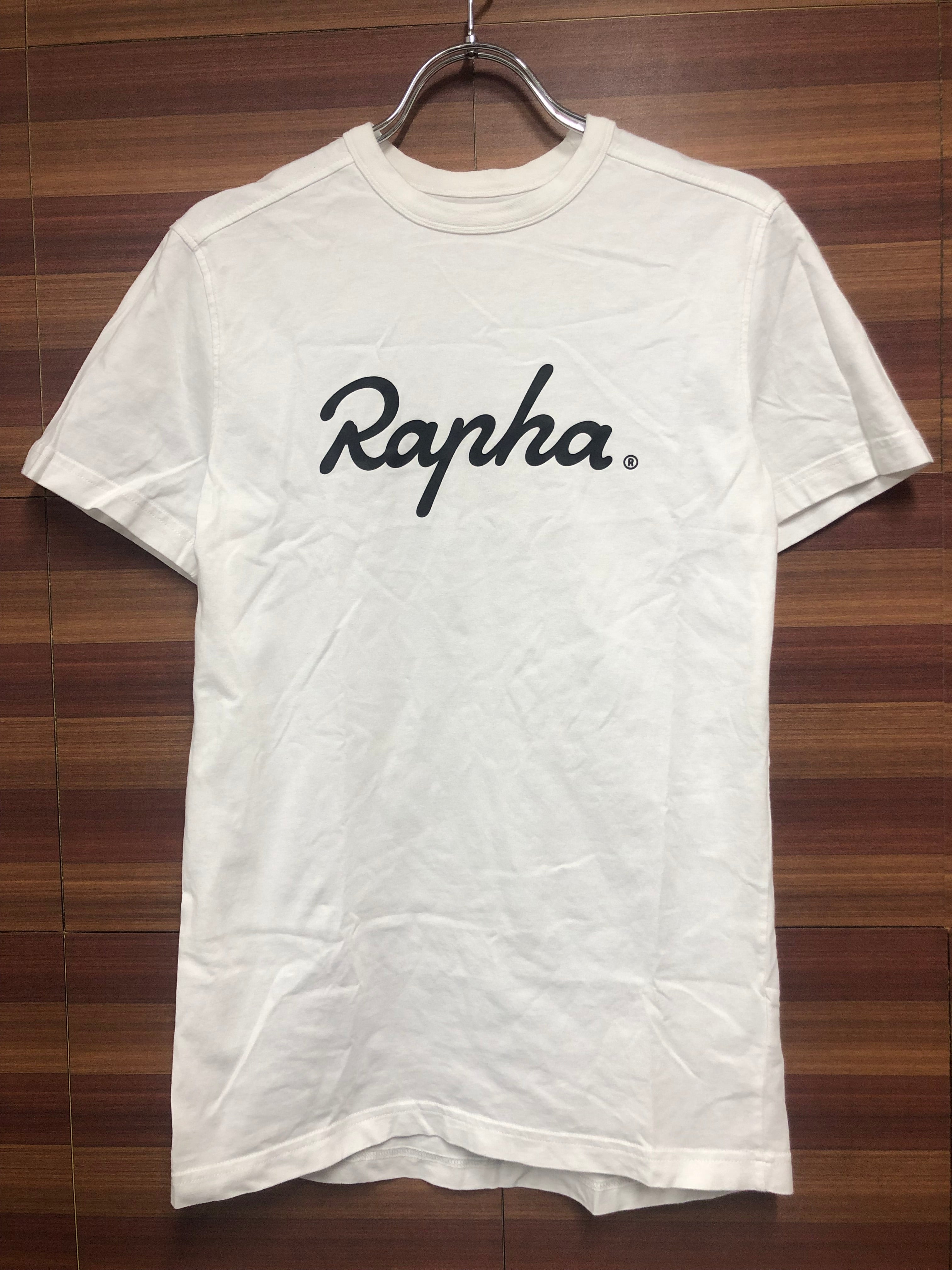 HF871 ラファ Rapha ロゴ Tシャツ LOGO T-SHIRT 半袖 白 XS