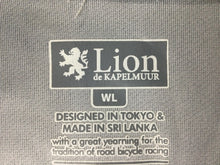 画像をギャラリービューアに読み込む, GM833 リオンドカペルミュール Lion de kapelmuur 長袖 サイクルジャージ 黒 WL
