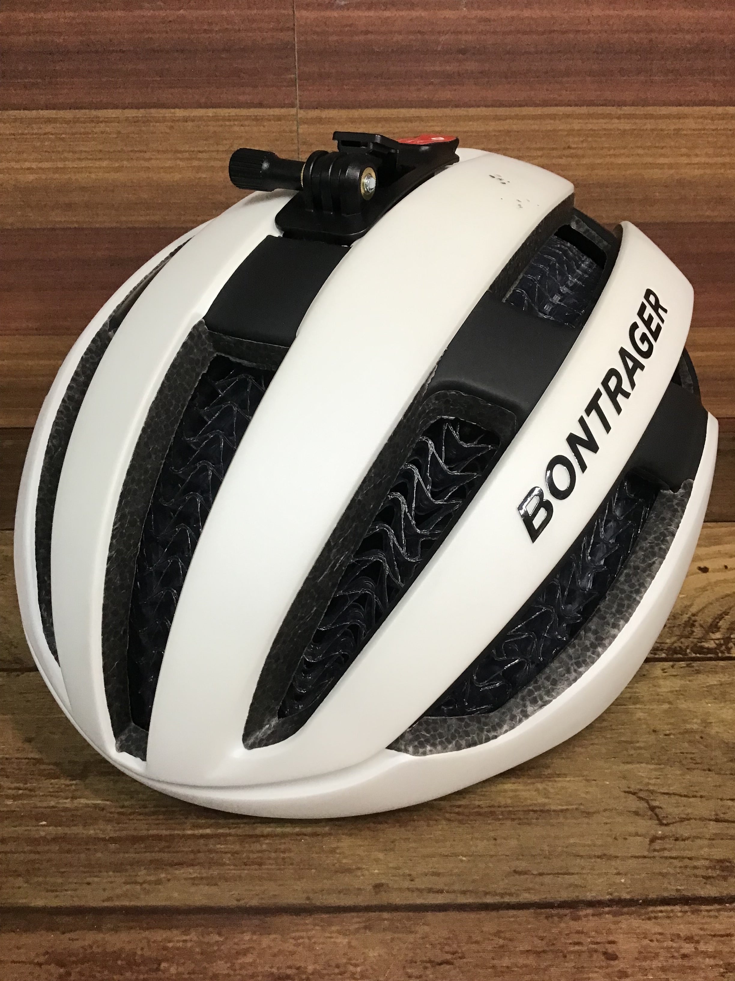 HD999 ボントレガー BONTRAGER CIRCUIT WAVE CELL ヘルメット Ｌ 2022/4製造 白