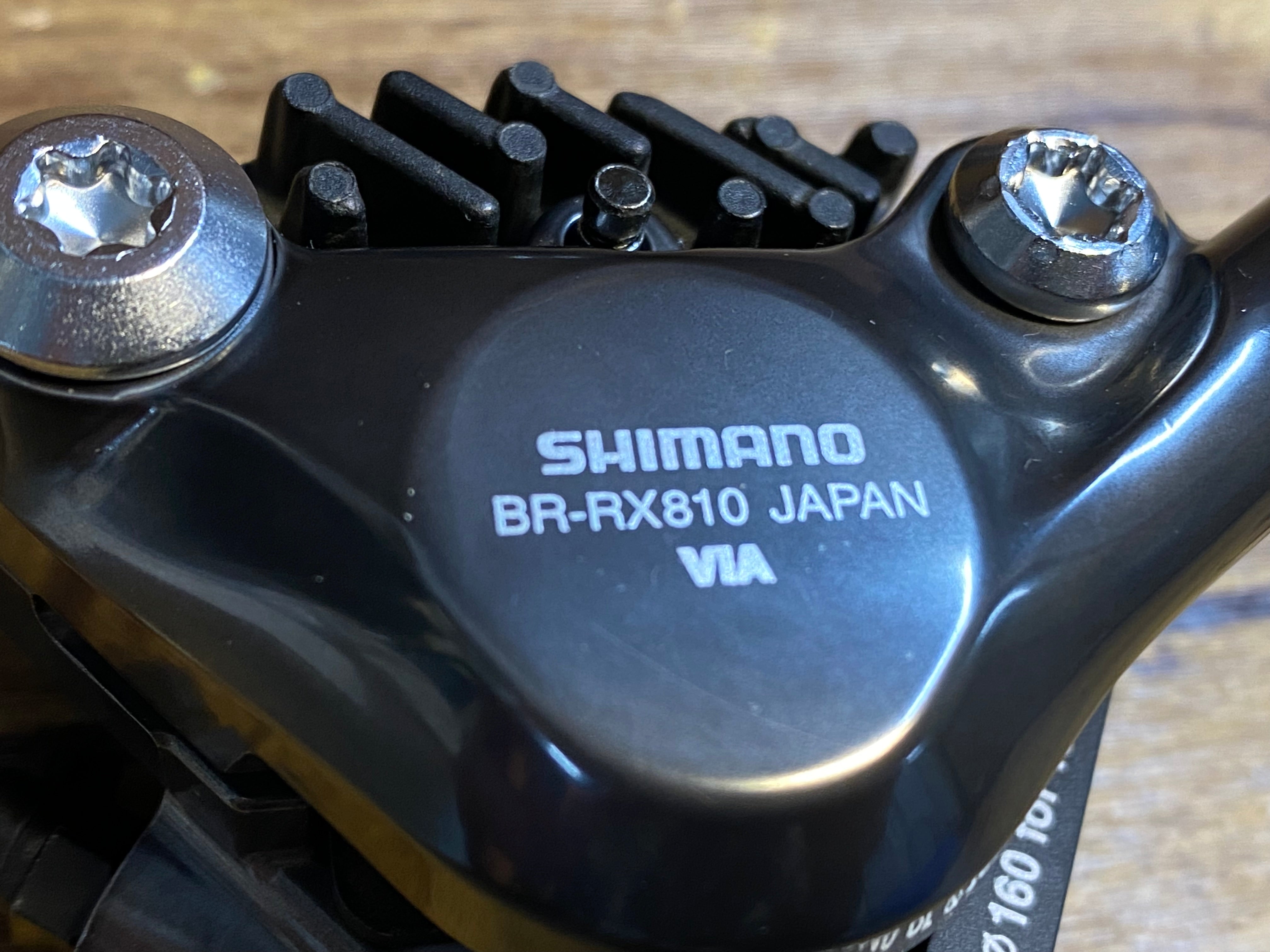 HF046 シマノ SHIMANO GRX BR-RX810 ディスクブレーキキャリパー 前後