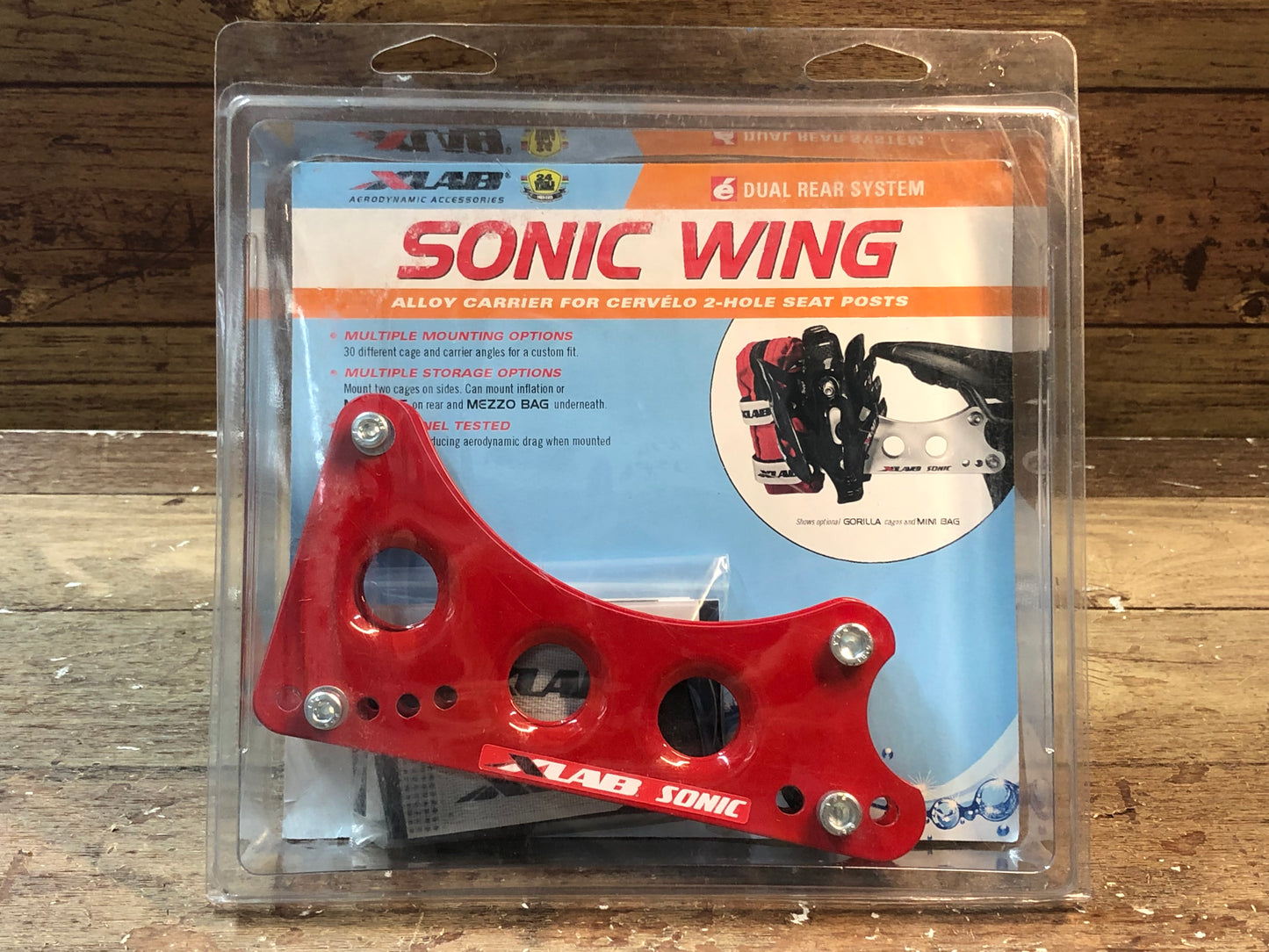 FI651 エックスラボ XLAB SONIC WING DUAL REAR HYDRATION 赤