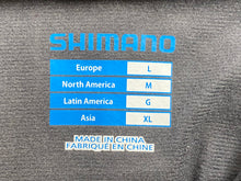 画像をギャラリービューアに読み込む, FW304 シマノ SHIMANO 裏起毛 長袖 サイクルジャケット ダウンジャケット 黒 XL
