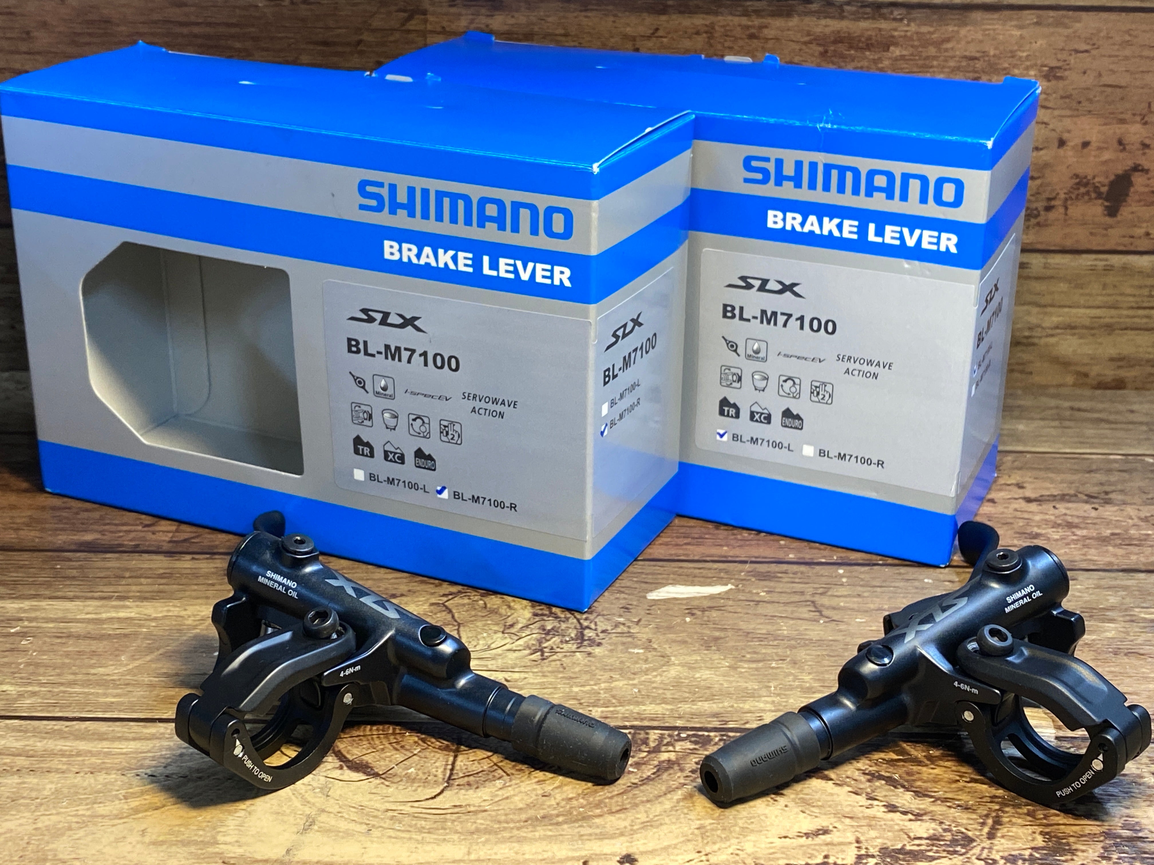 MTBクロスバイク【新品】 ブレーキレバー シマノ SLX BL-M7100 左右