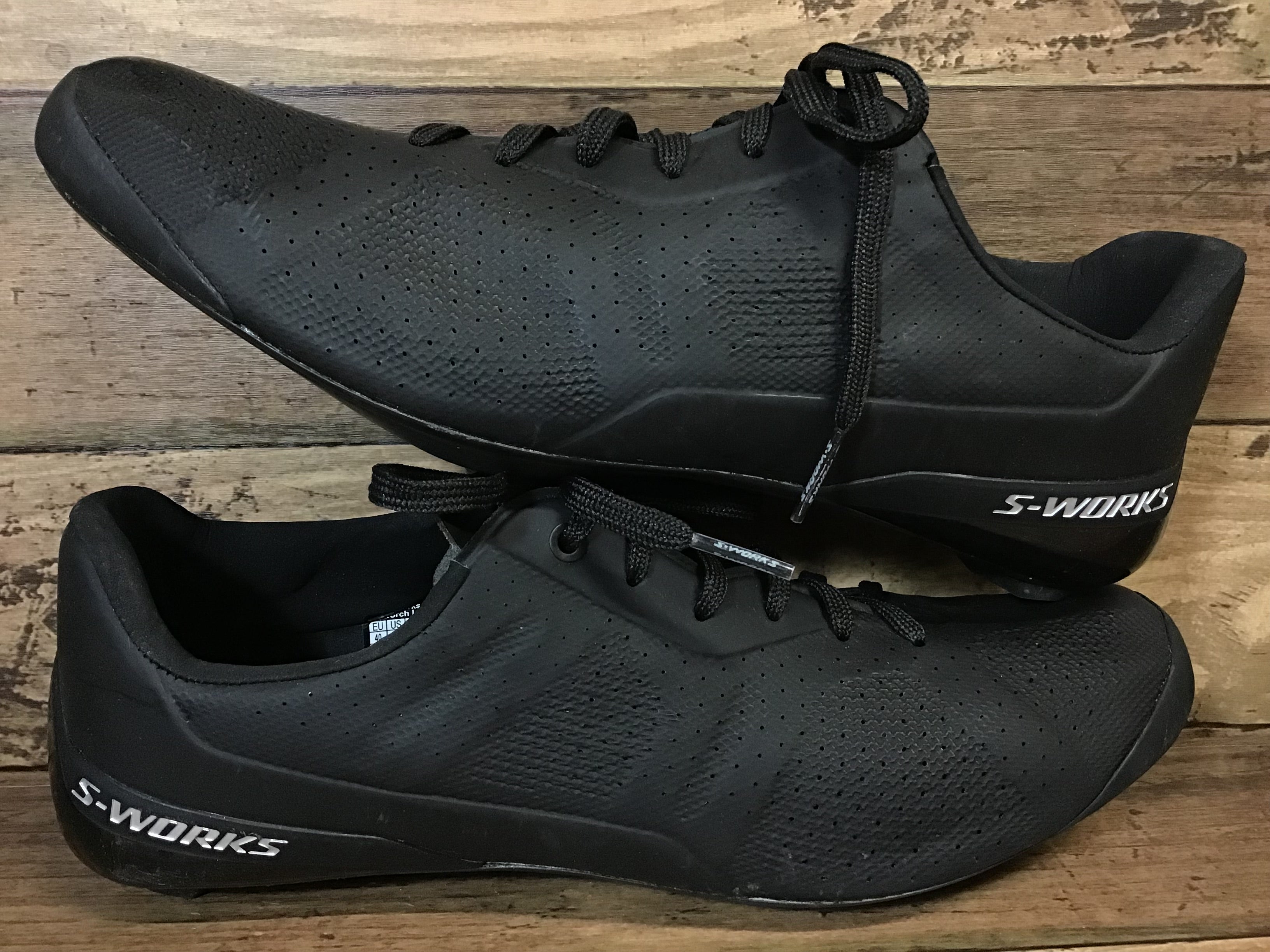 HK150 スペシャライズド SPECIALIZED S-Works Torch Lace ビンディングシューズ 40 BLACK