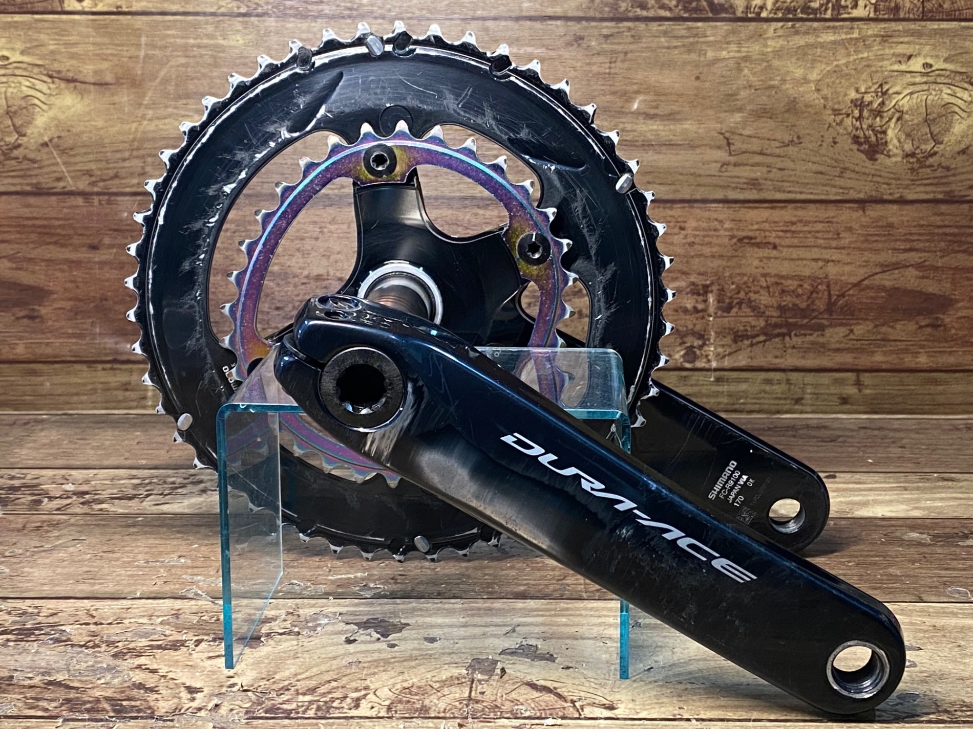 HP620 シマノ SHIMANO デュラエース DURA-ACE FC-R9100 クランクセット 170mm 50-32T  ※RIDEA楕円インナーリング